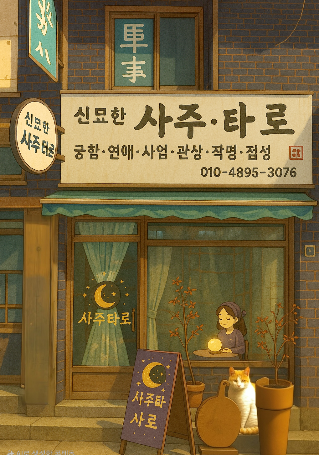 신묘한사주타로 이수역점