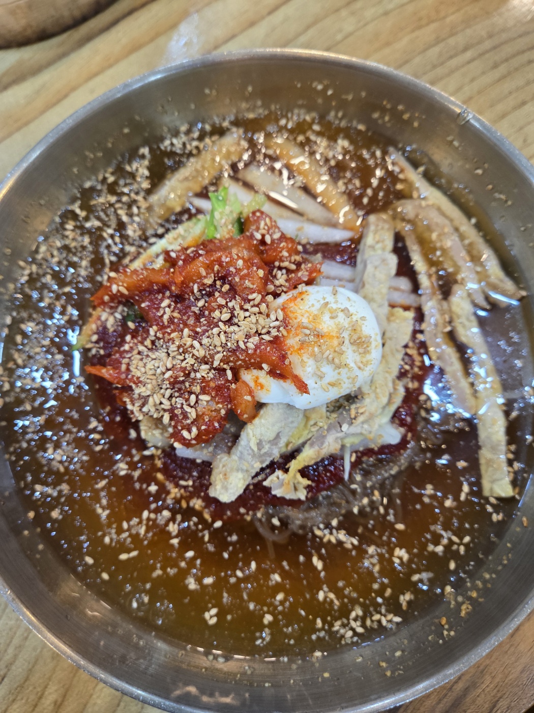 진주황포냉면