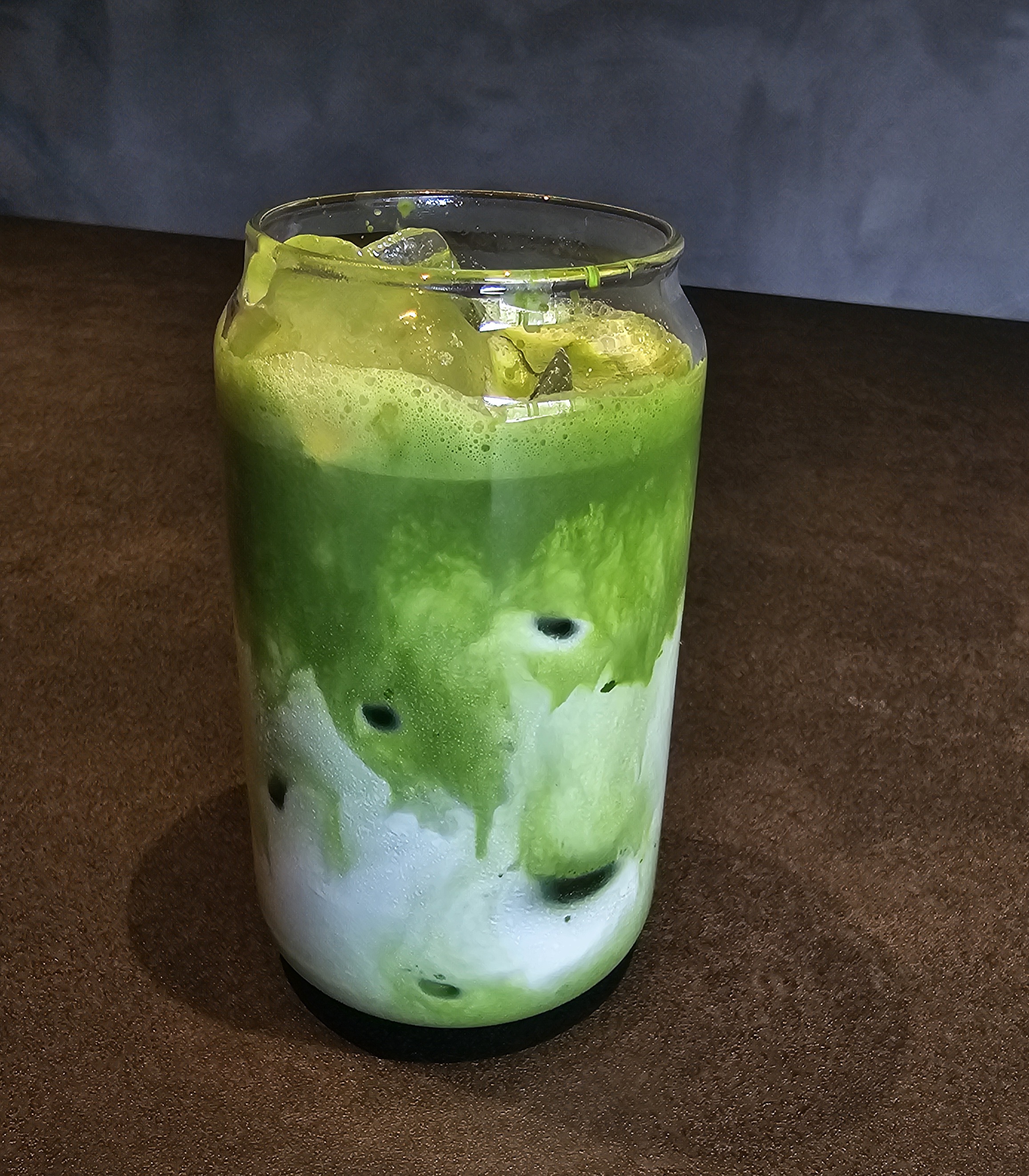 아이스 말차 라떼