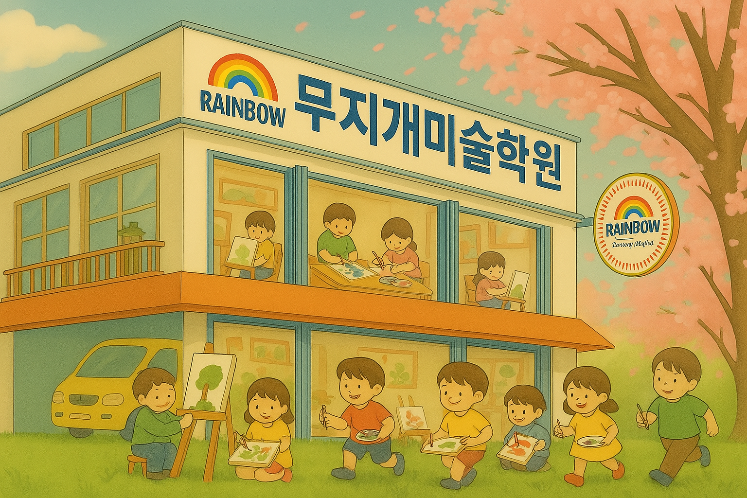 무지개미술학원