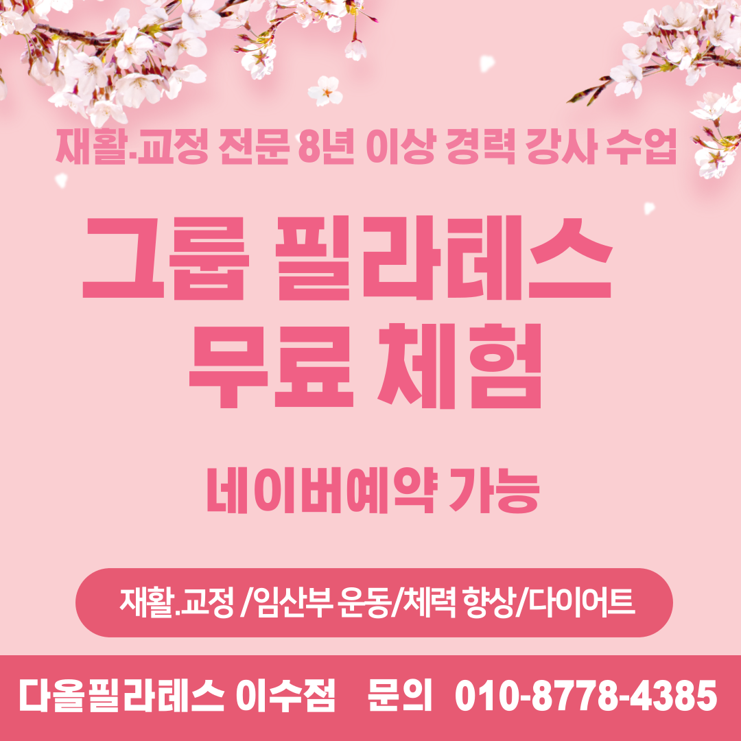 다올필라테스 이수점 대표 이미지
