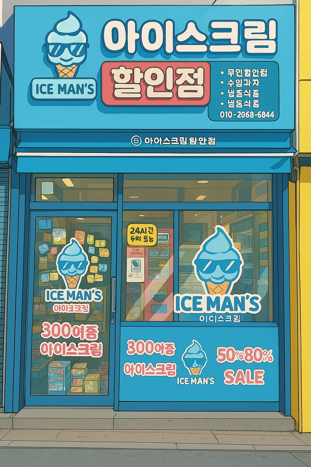 아이스맨즈 아이스크림할인점 부암점