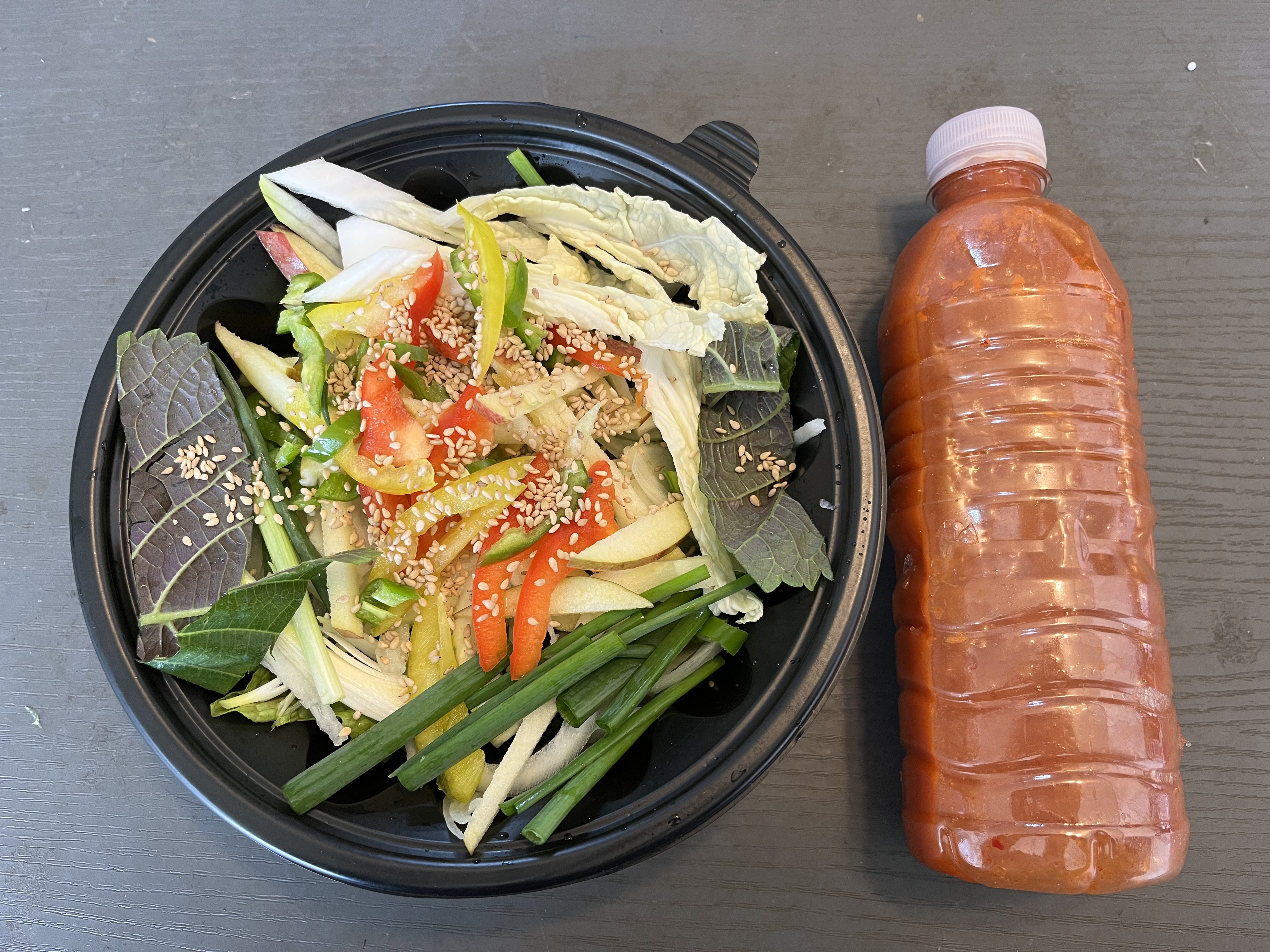 야채~소스