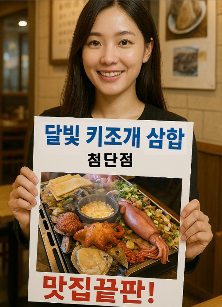 달빛키조개삼합 첨단점