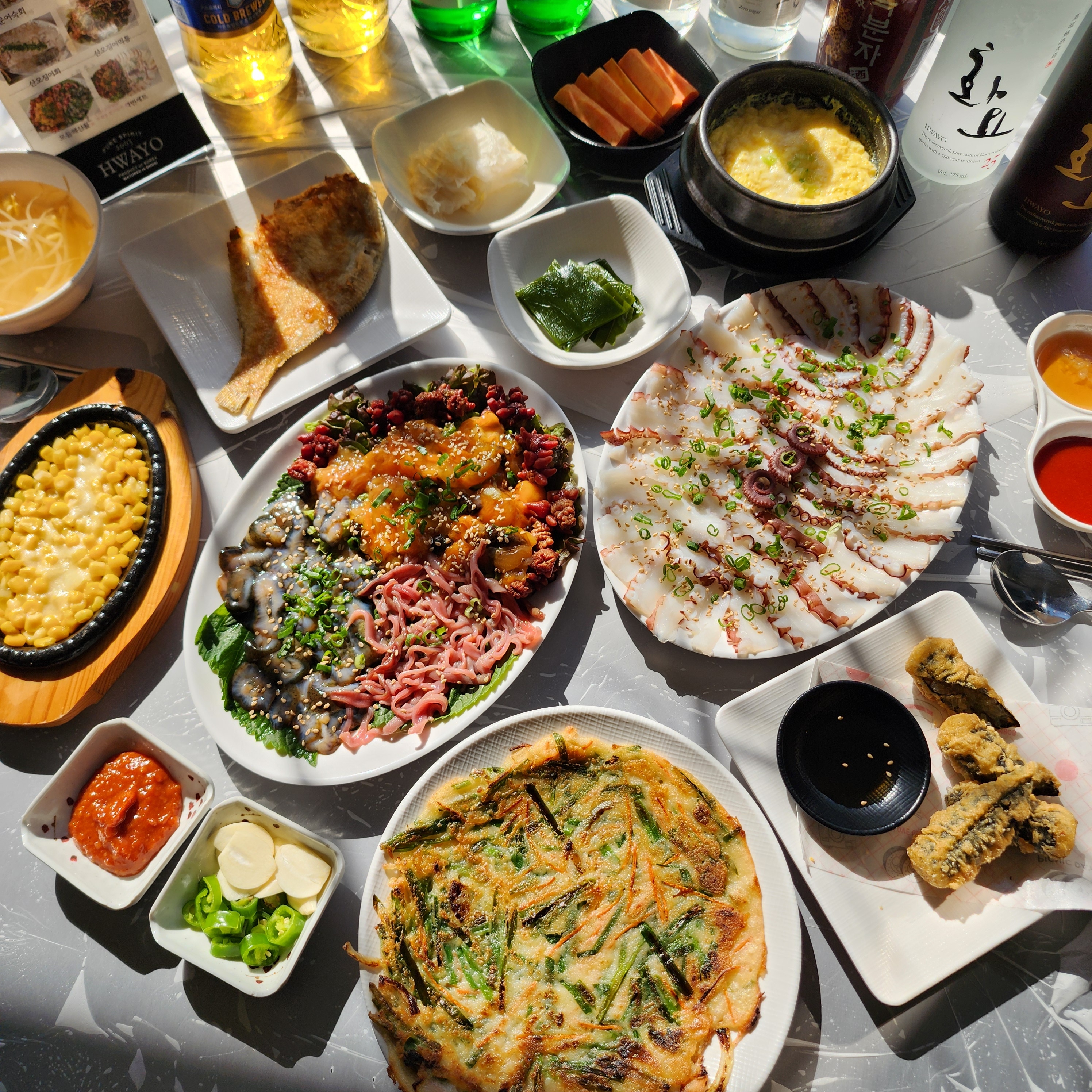 살아있네문어