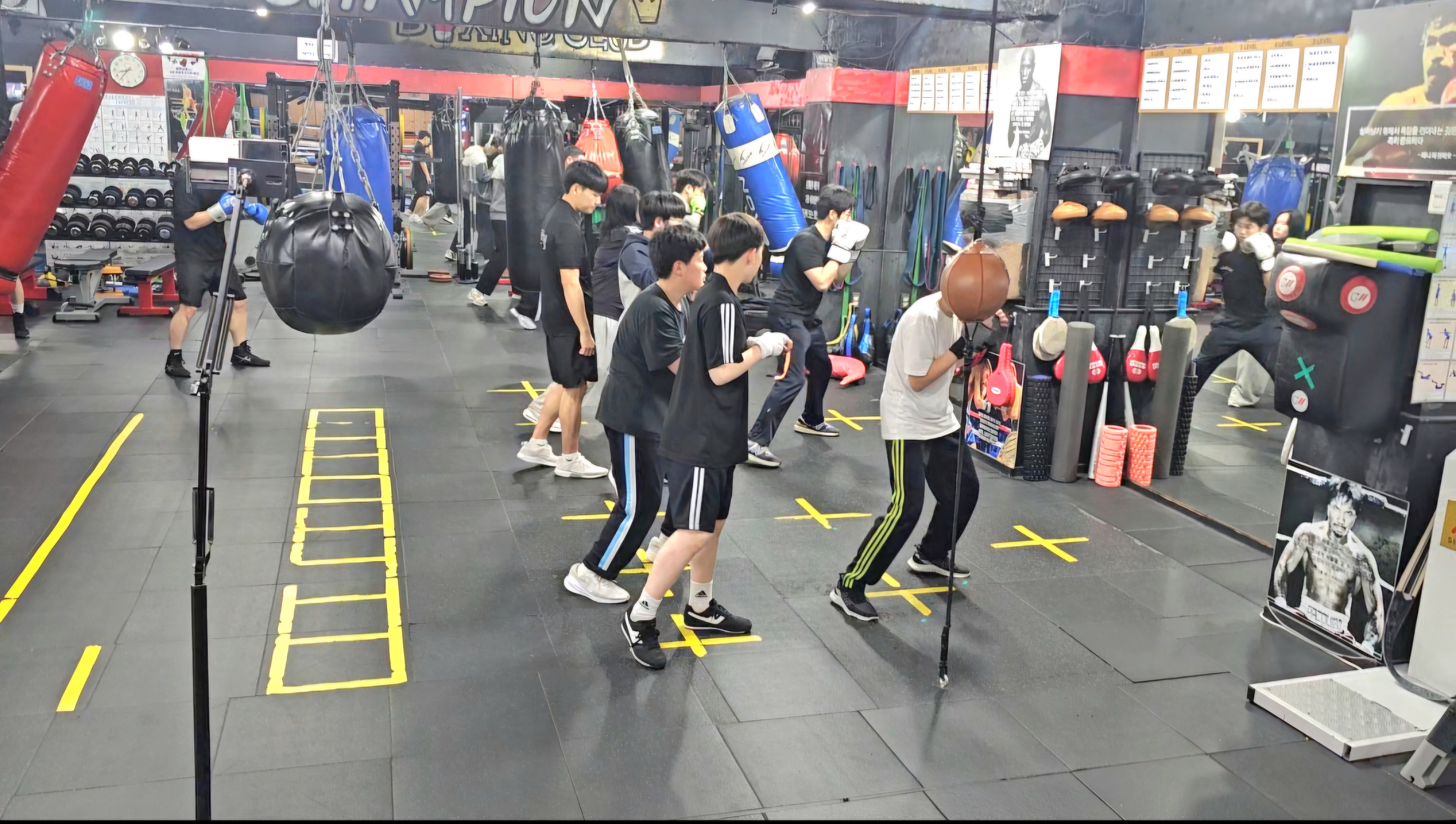 경기도 수원시 영통구 복싱체육관 매탄복싱 내부 모습 2