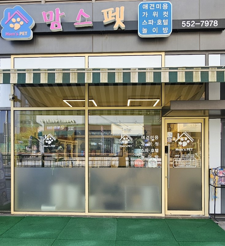 맘스펫 다산애견미용 호텔 가위컷