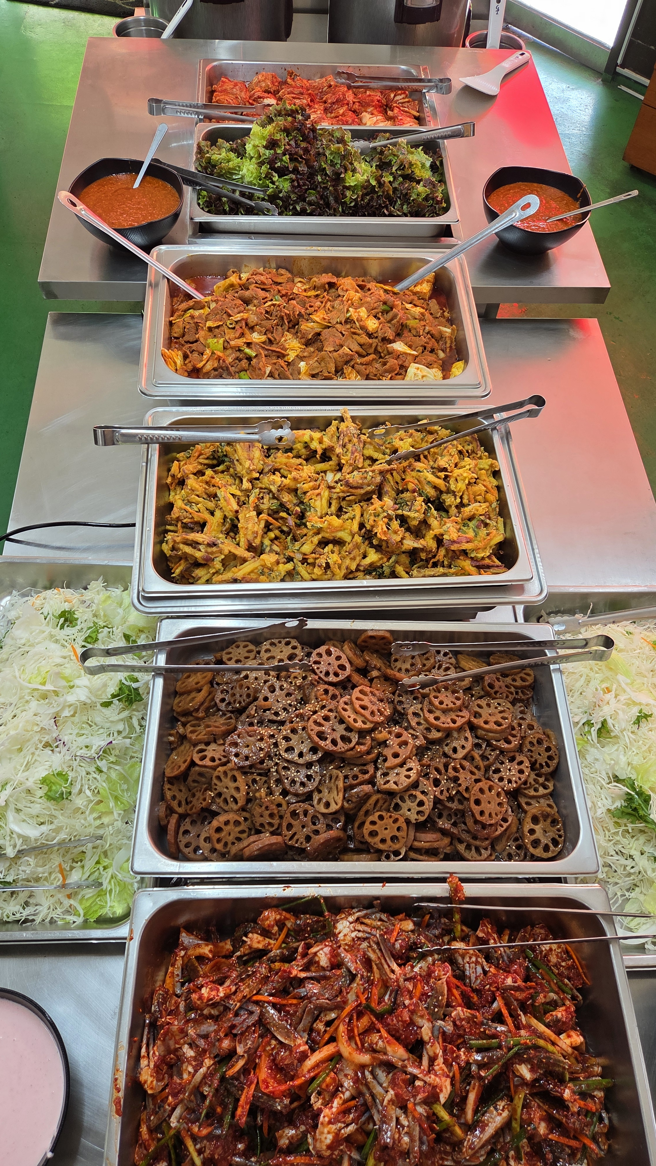 맛있는정원 한식뷔페 글로벌