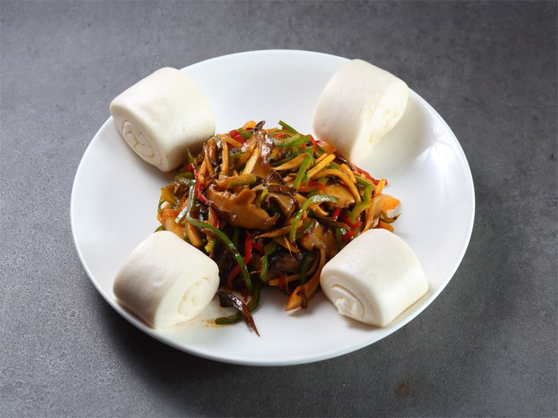 고추잡채 & 꽃빵