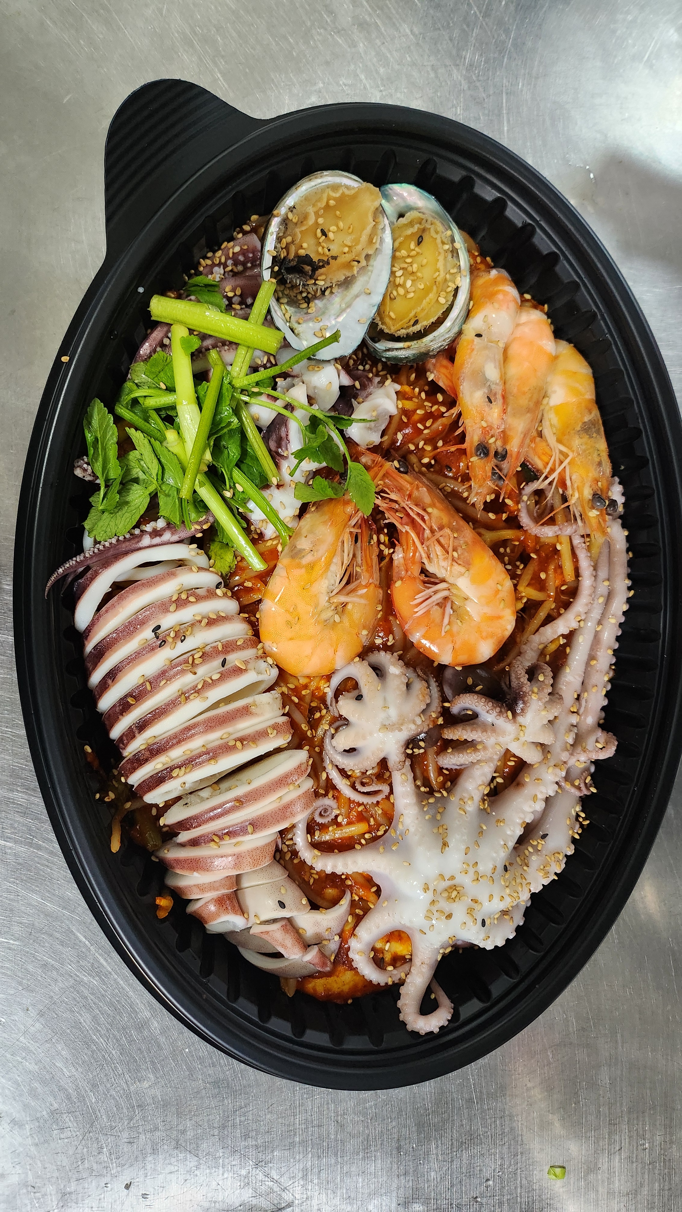 물텀벙아구찜 기지시점