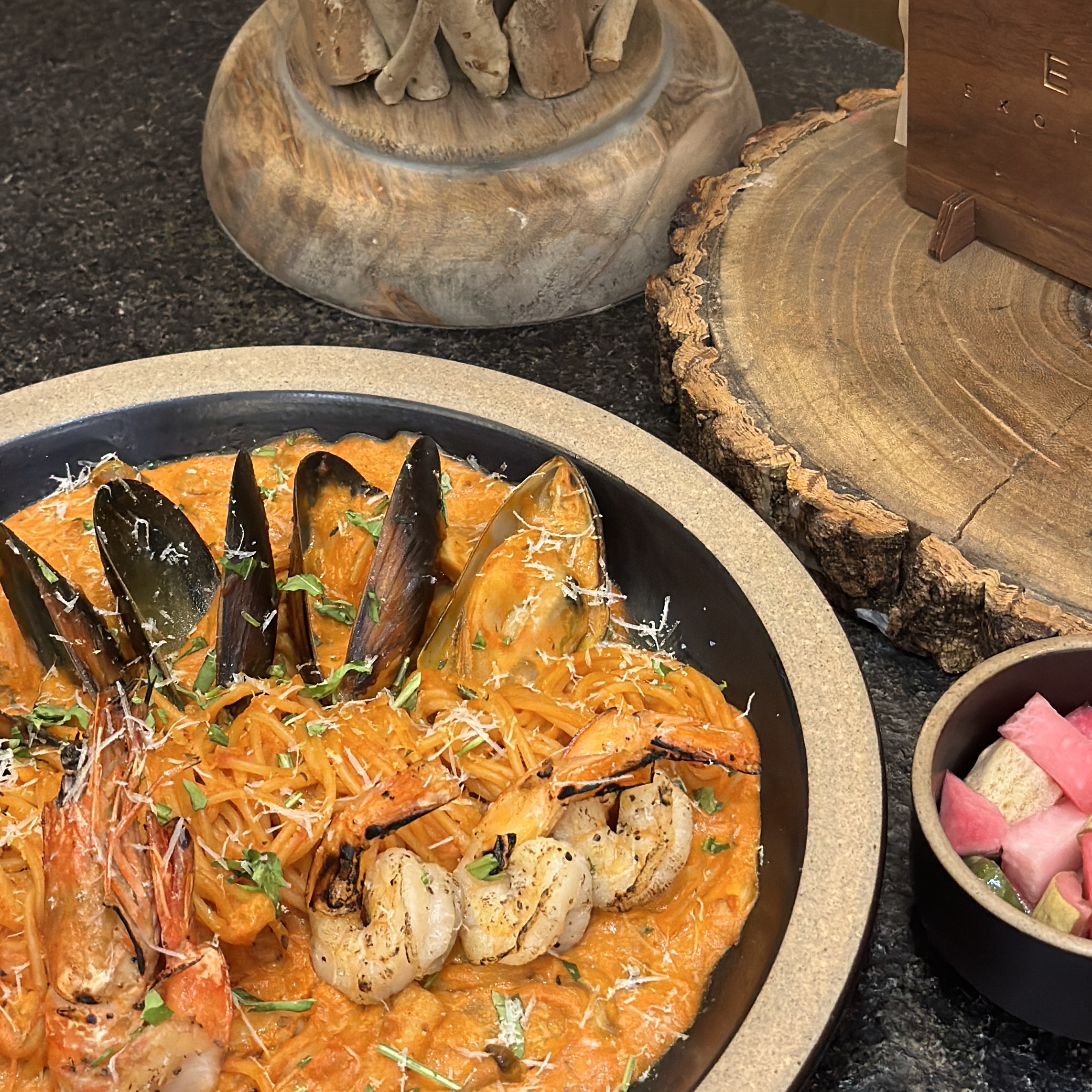 해산물 로제 파스타