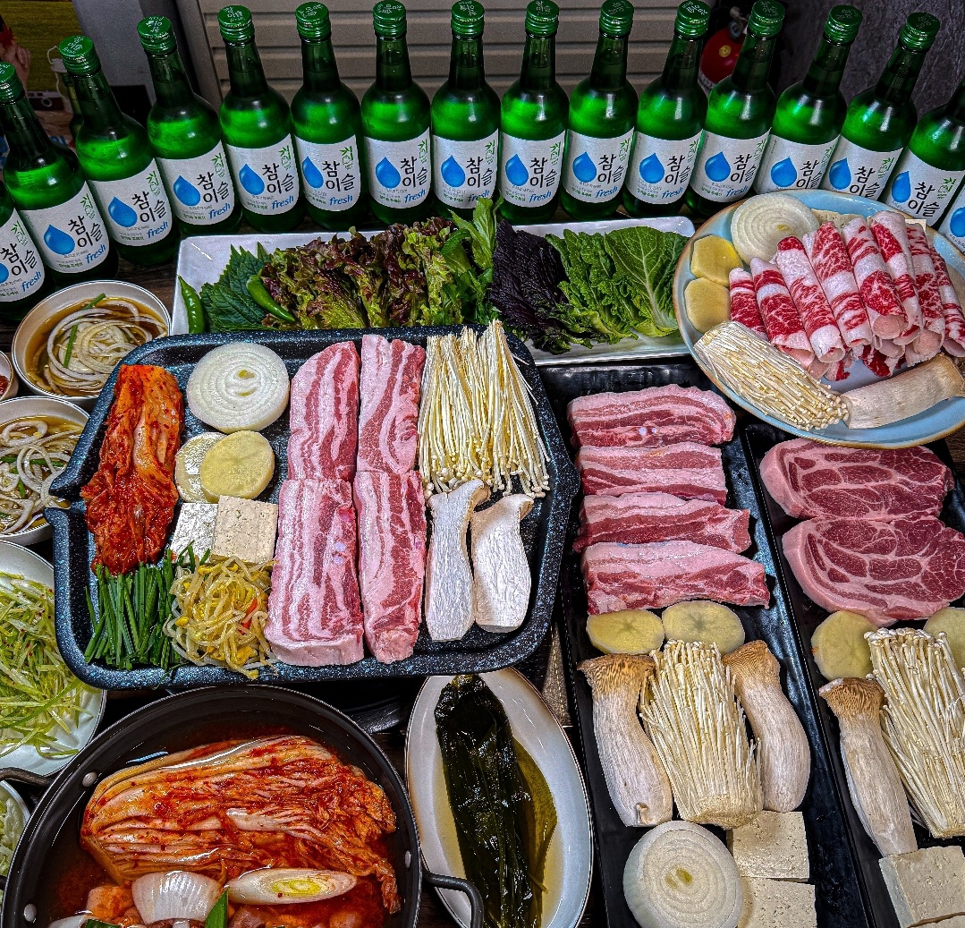 한돈생돼지두루치기생삼겹살
