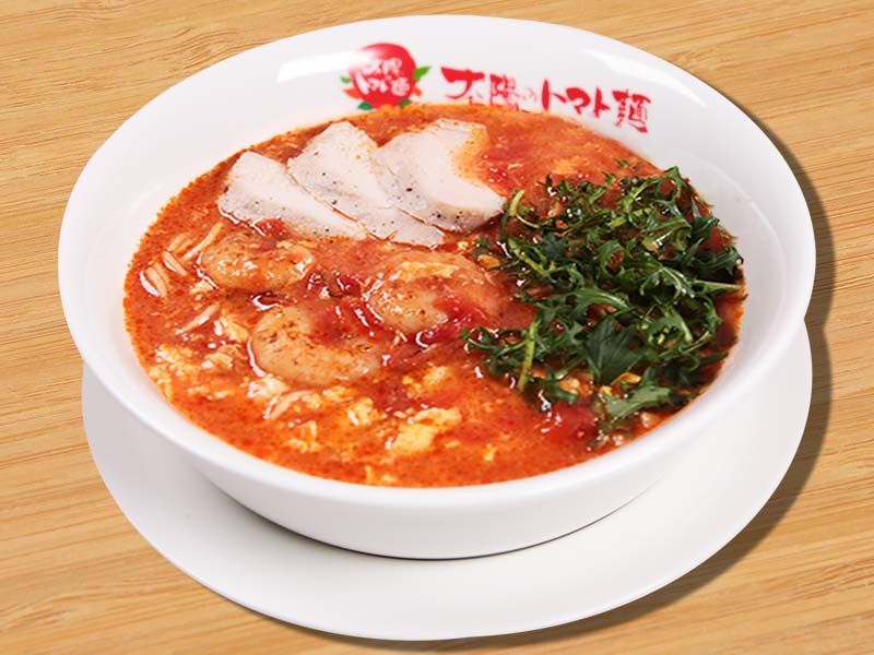 Chinese-style Tomato Hot and Sour Soup Noodles