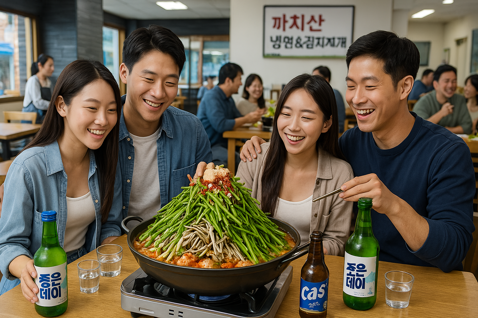 까치산 냉면&김치찌개 본점