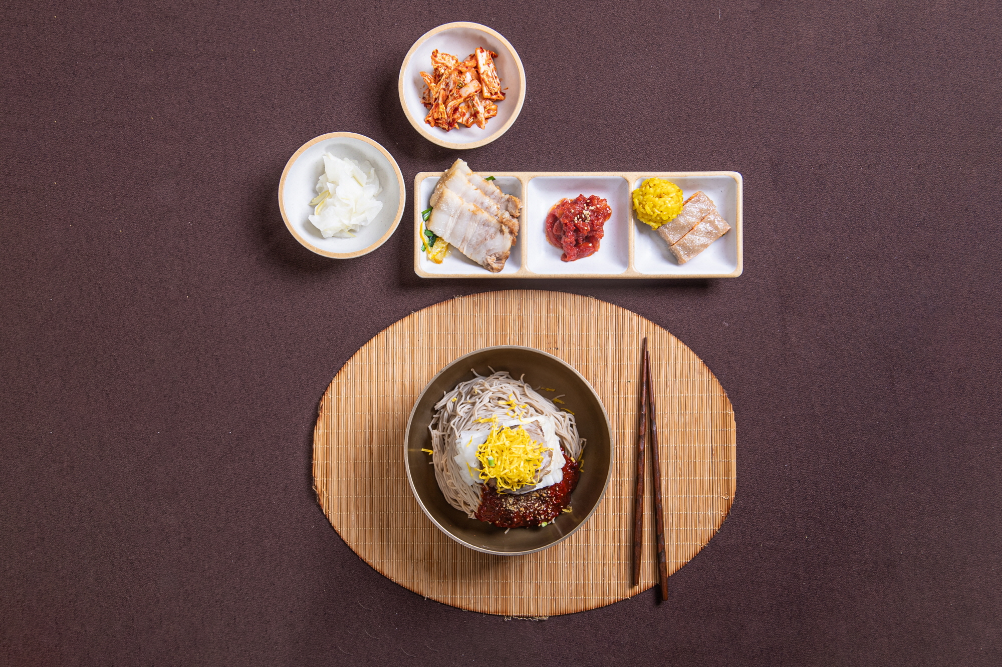 잘빠진세트(들기름/물/비빔)막국수