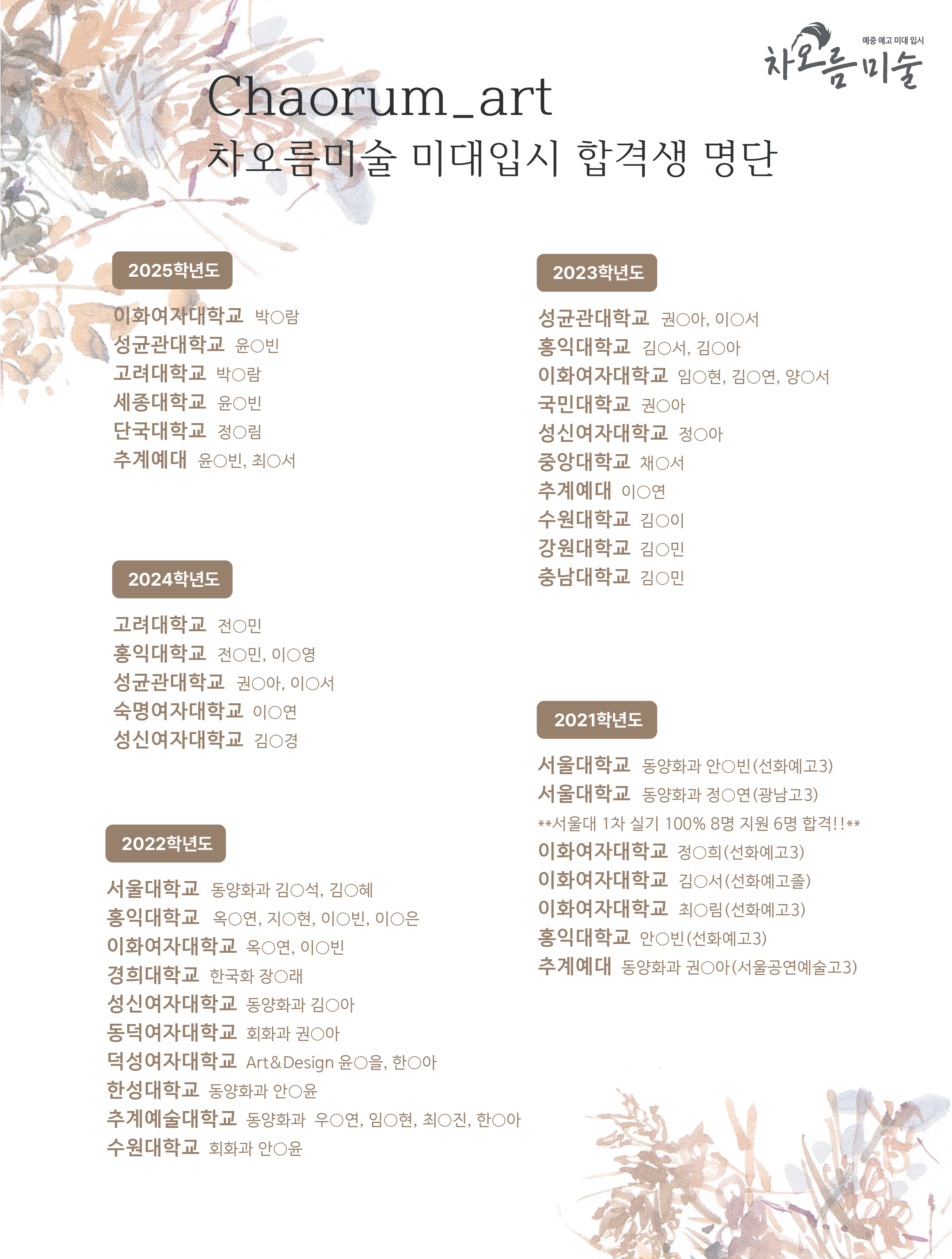 차오름미술