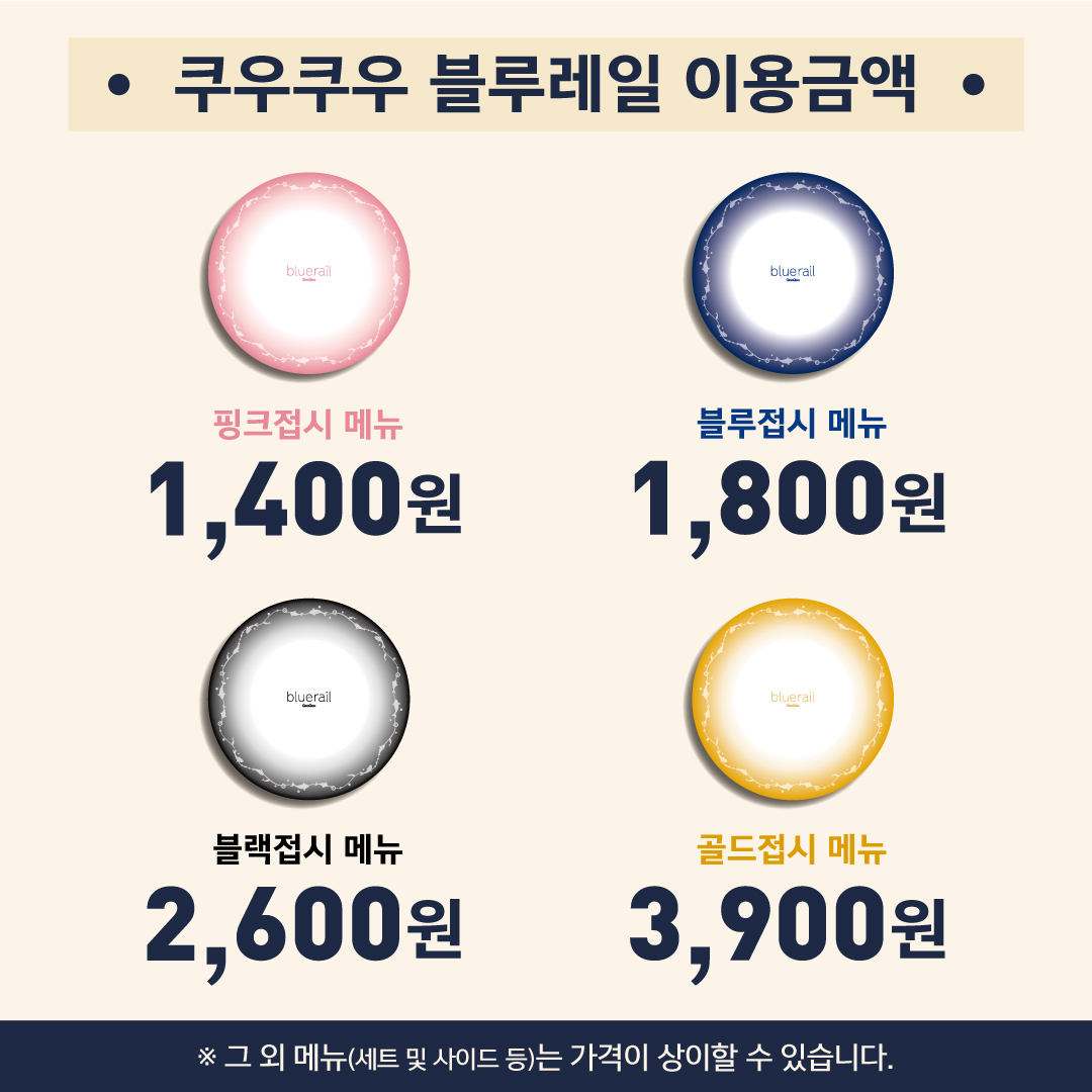 쿠우쿠우 블루레일 평촌범계점 설명사진