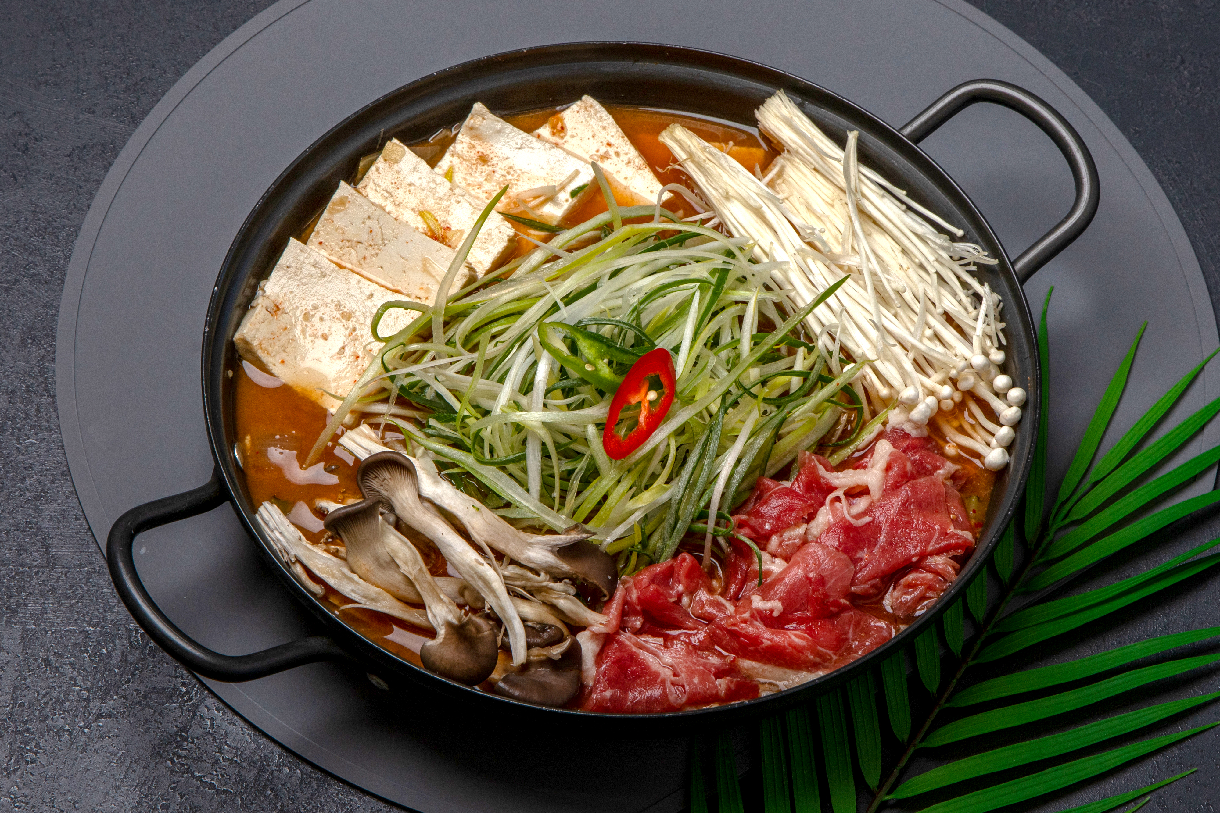 차돌된장찌개전골(2인이상)