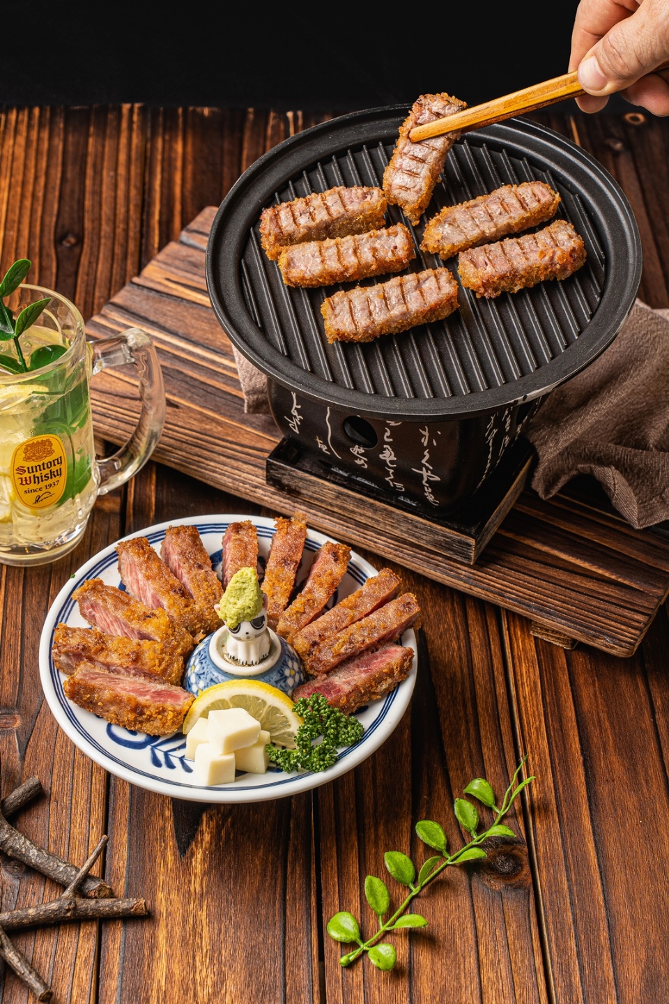 규카츠 그릴 정식[Lunch16.5]