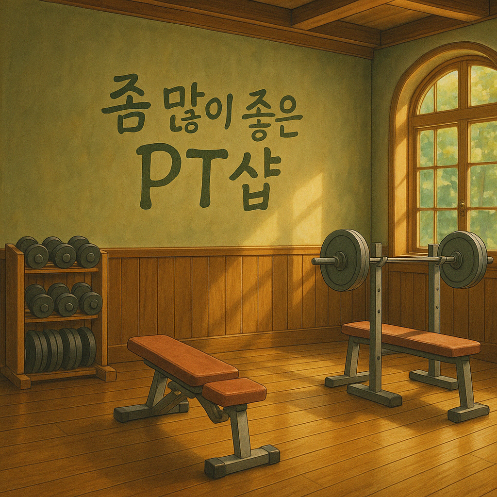 피트니스 톤 오목천점 내부 또는 관련 모습