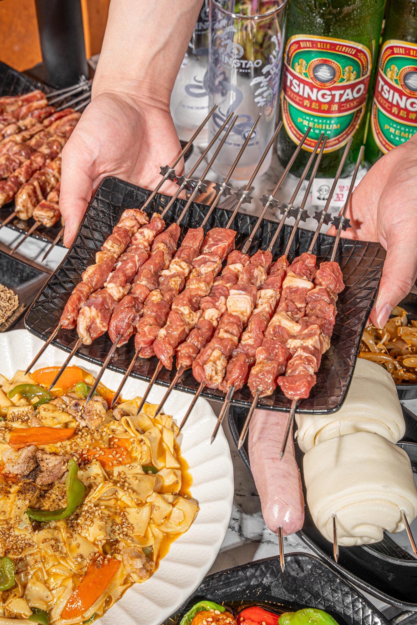 양꼬치에꼬치다