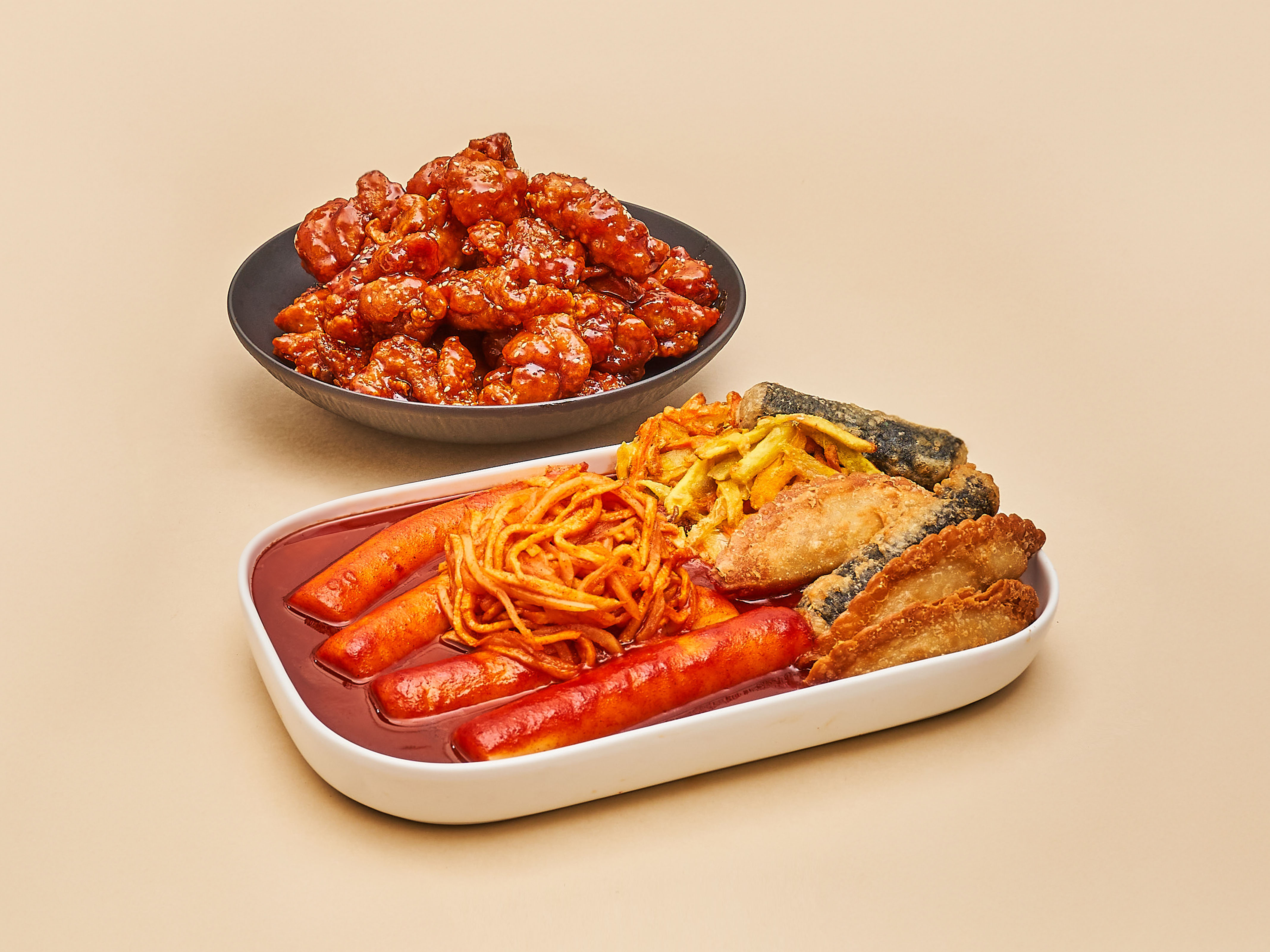 모락로제떡볶이&닭강정 첨단점