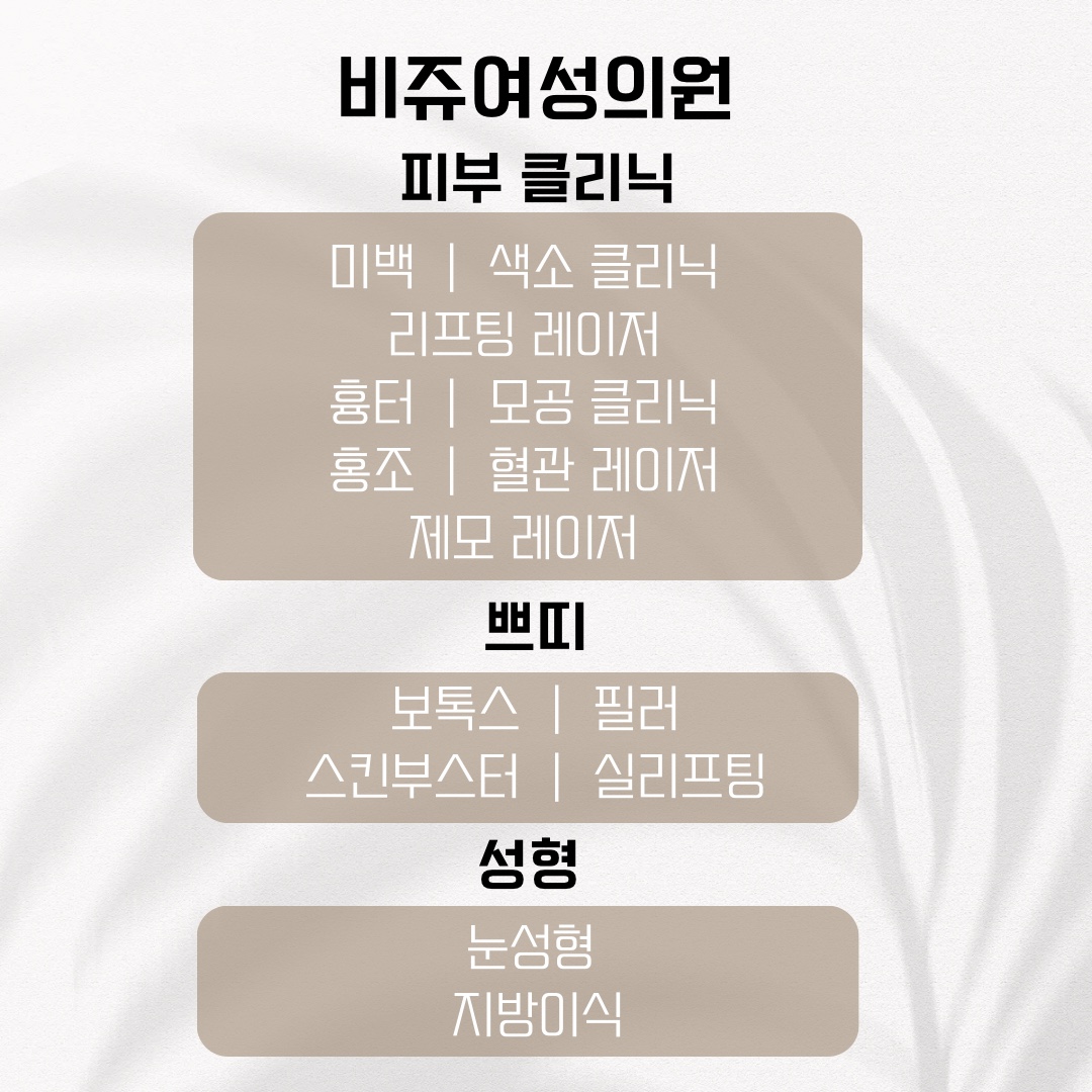 비쥬여성의원