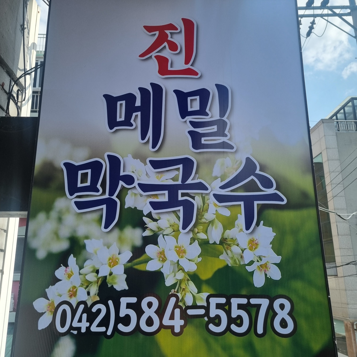 진메밀막국수