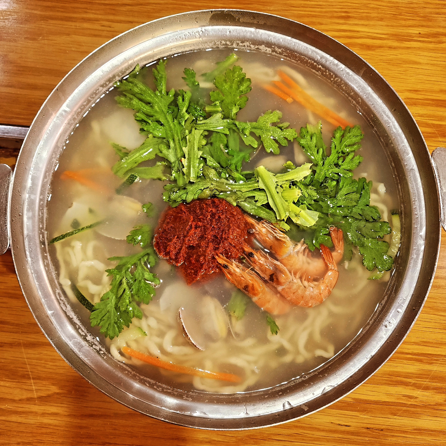 갯벌 바지락 손칼국수