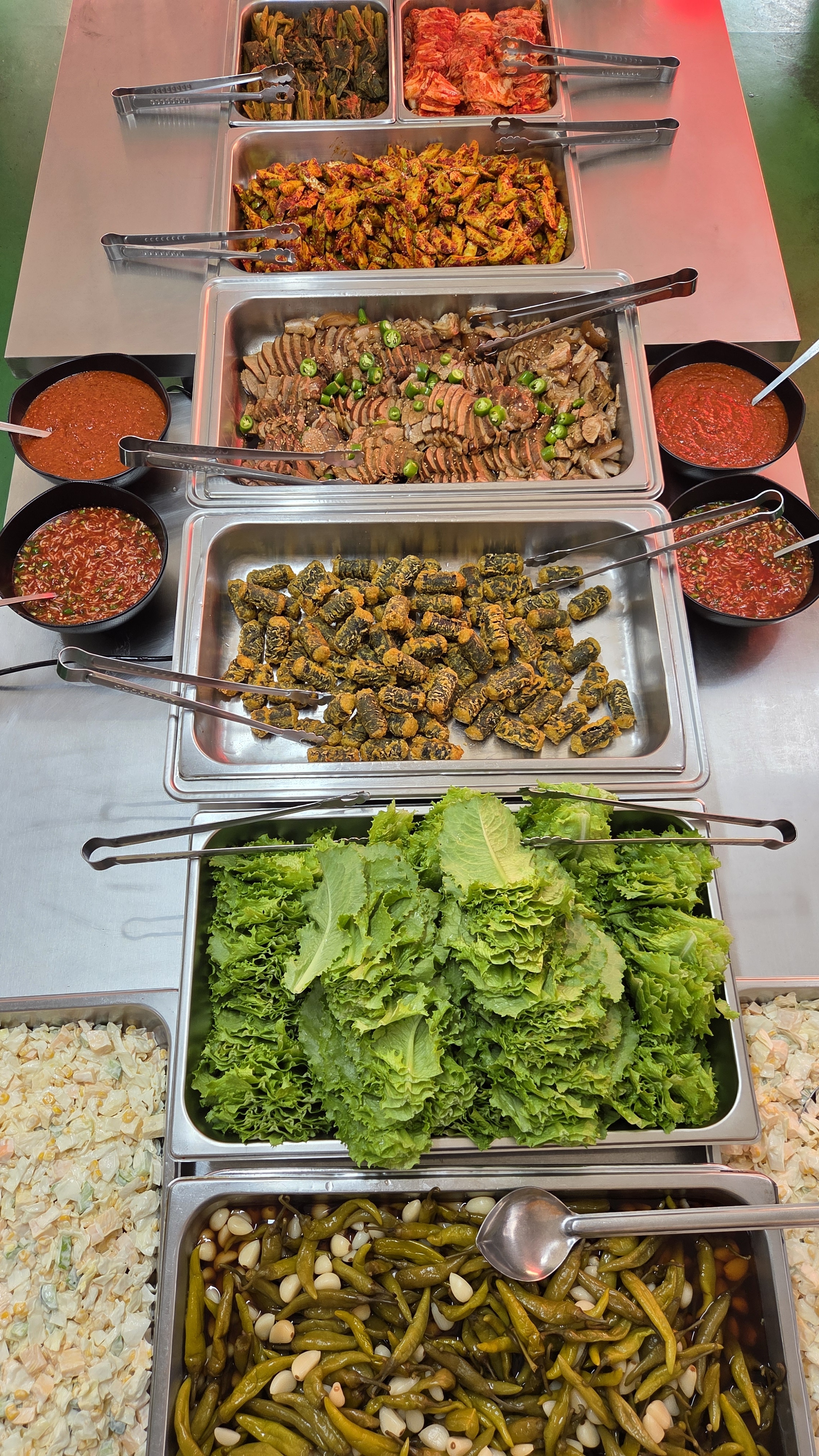 맛있는정원 한식뷔페 글로벌