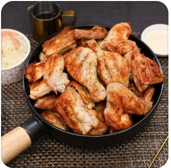 뚱땡이숯불두마리치킨