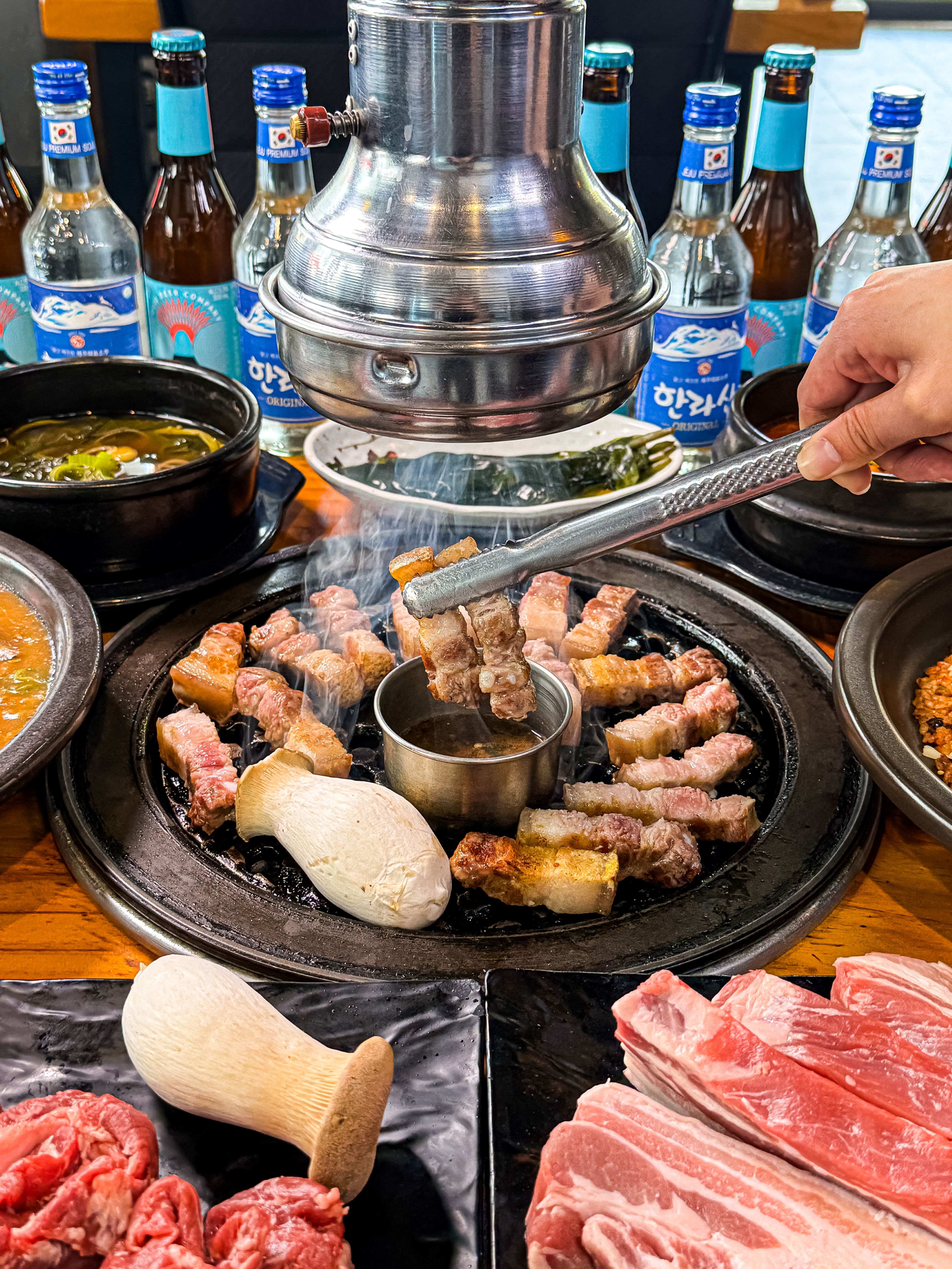 제주도락 내부 또는 관련 모습