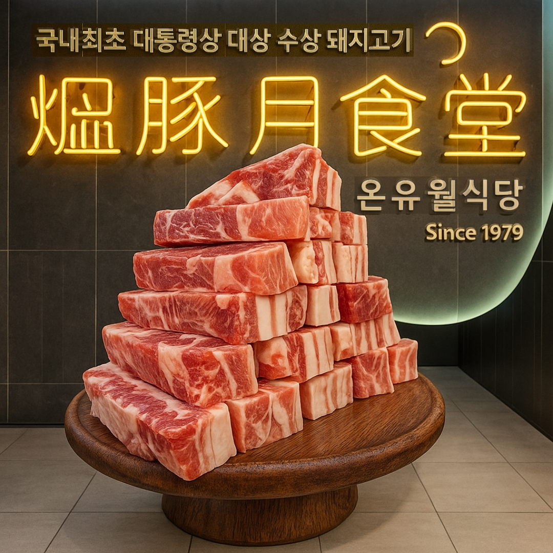온유월식당 본점 설명사진