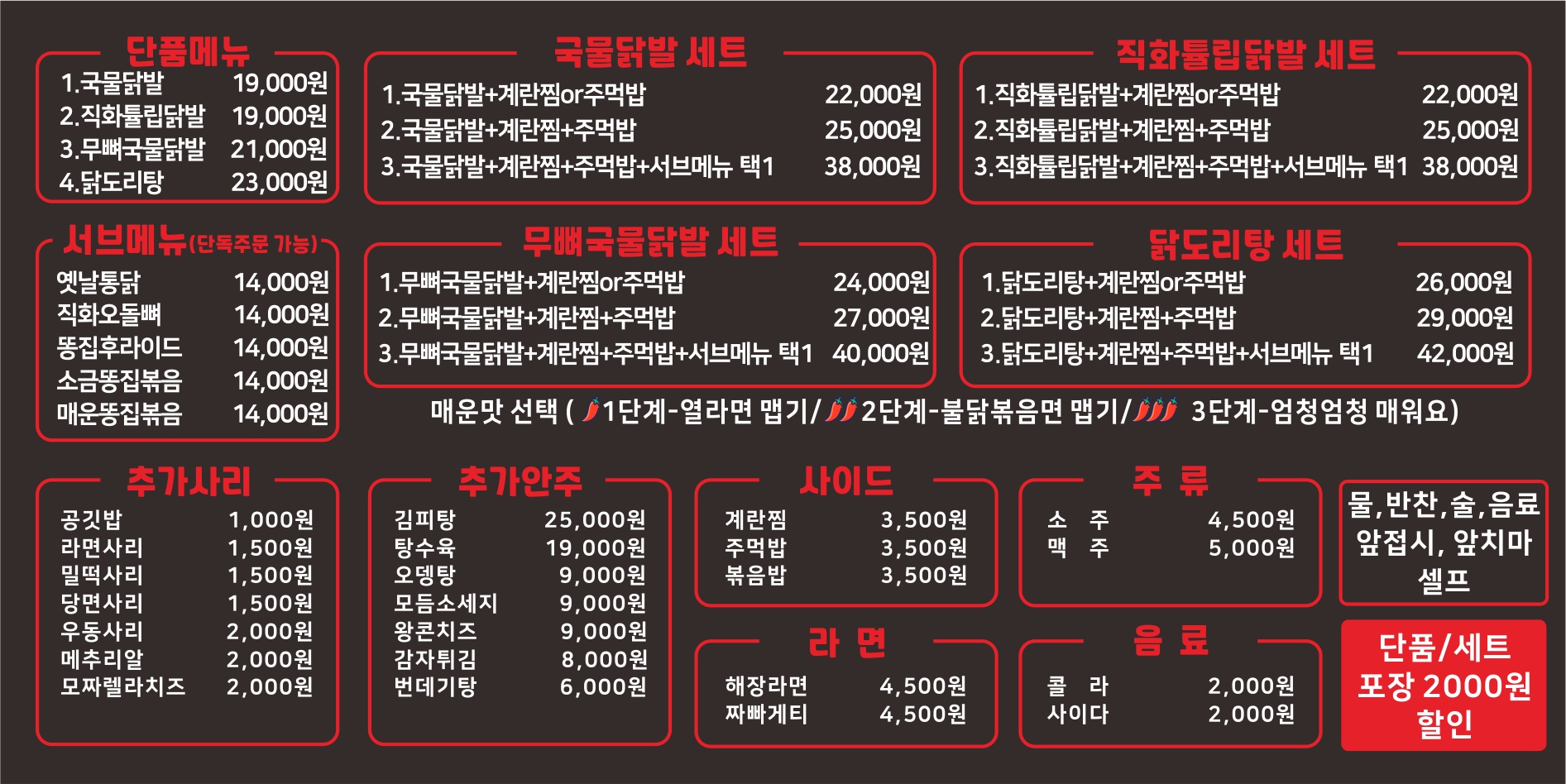 오도닭발