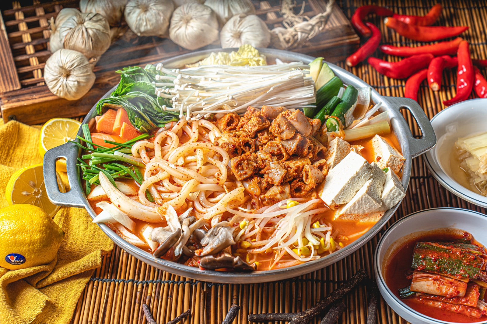 Premium Korean Beef Tripe Hot Pot (Medium)