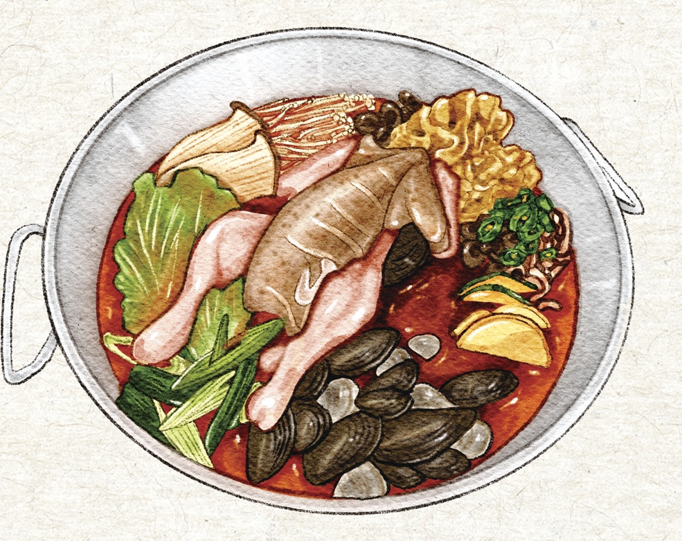 삽다리닭칼국수&꼬꼬소바 설명사진