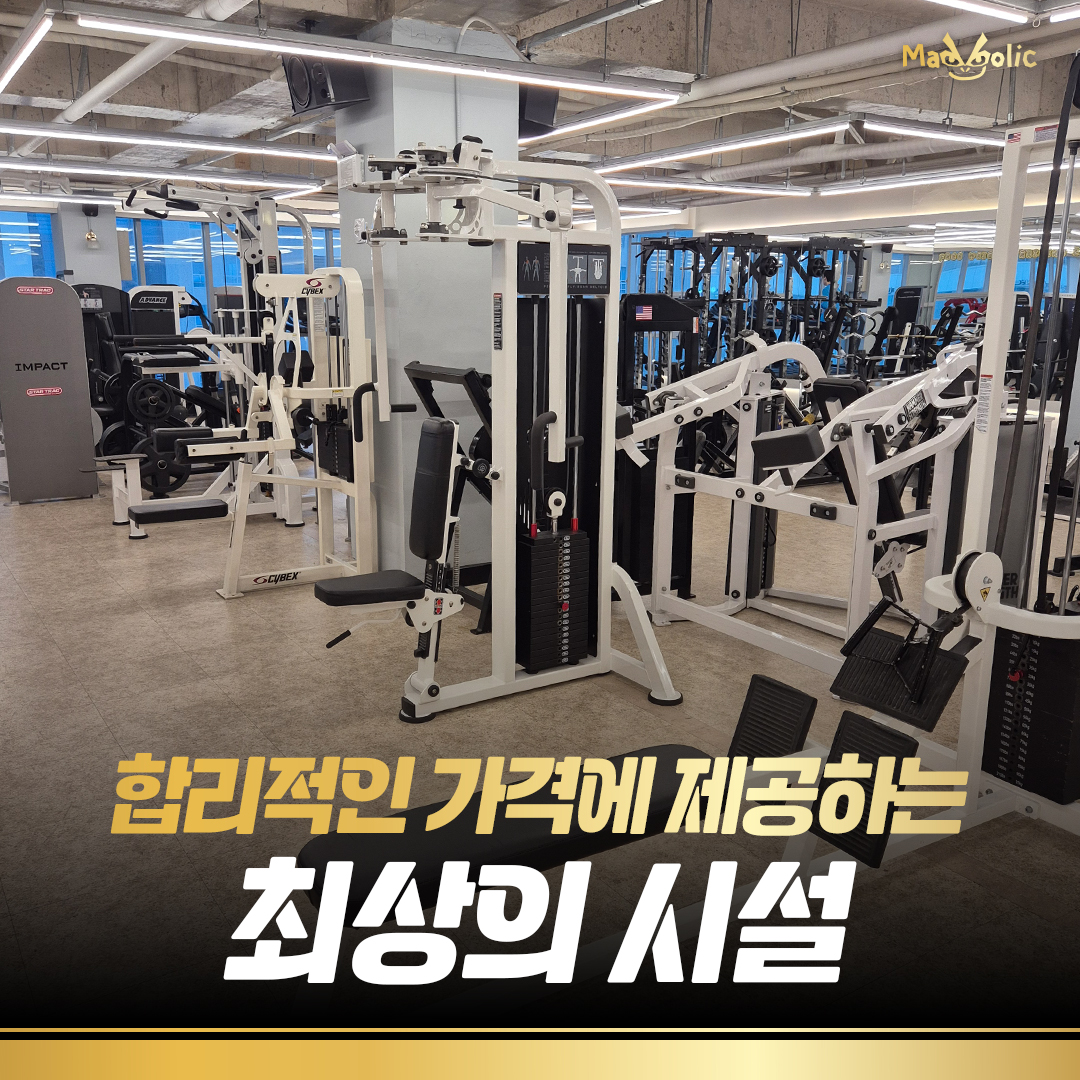 매드볼릭 PT 헬스장 송도