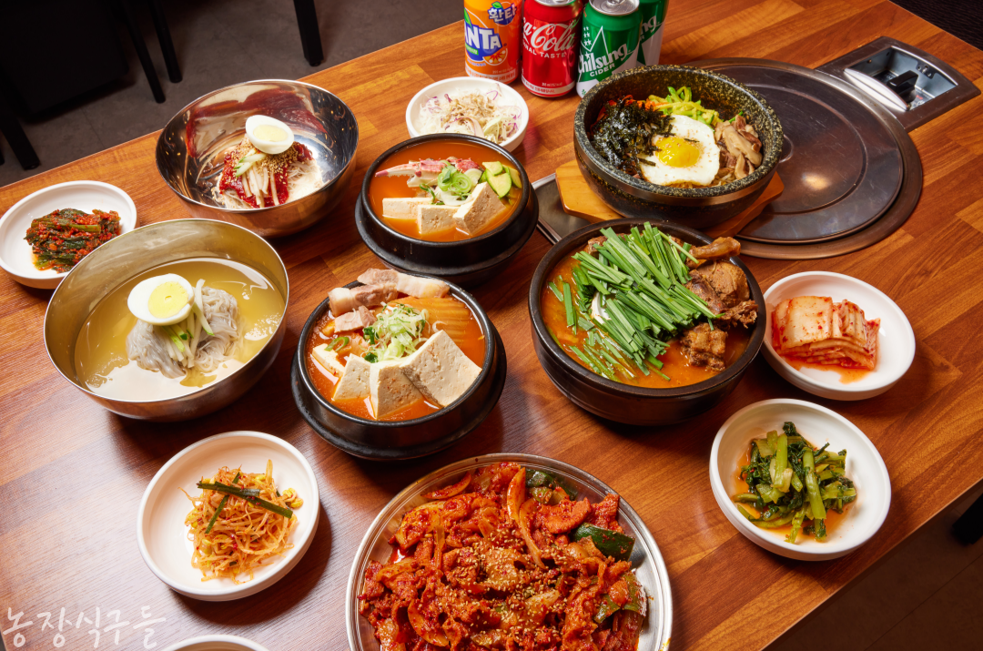 물냉면