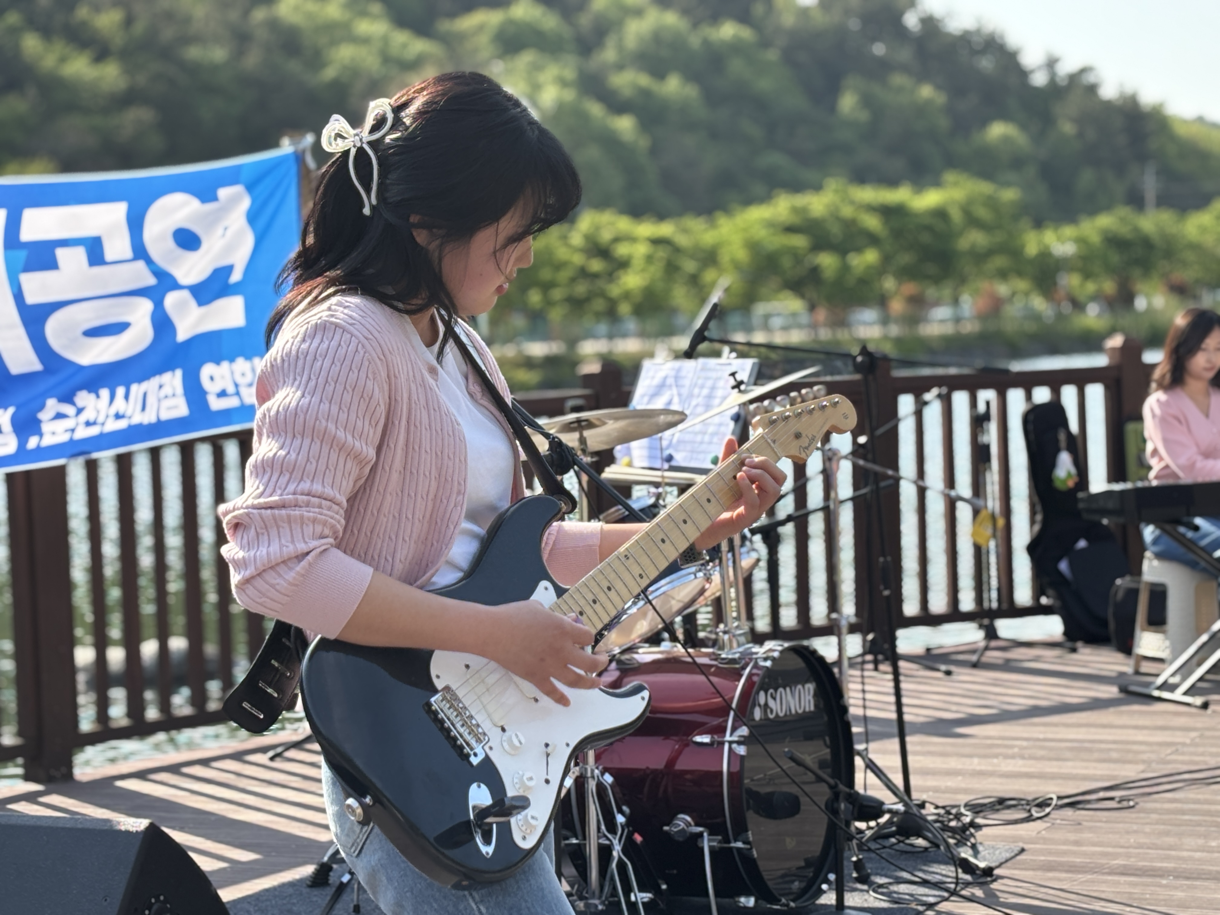함스뮤직보컬기타드럼실용음악학원 광양용강점