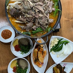 양천골 흑염소 요리