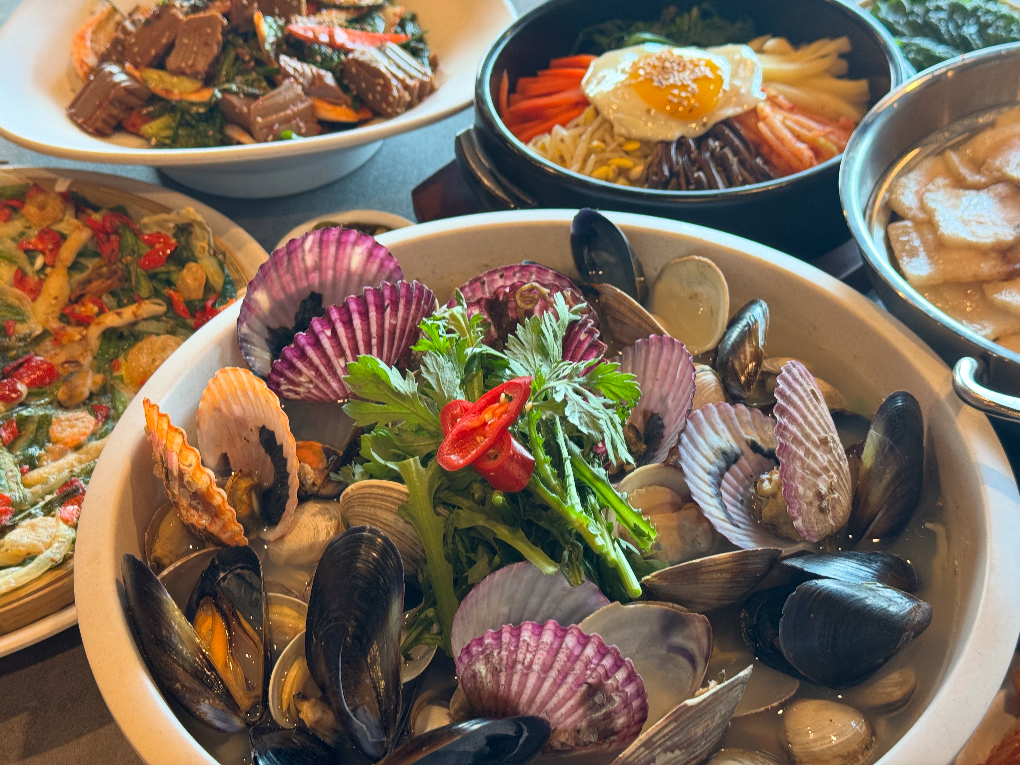 만조칼국수 설명사진