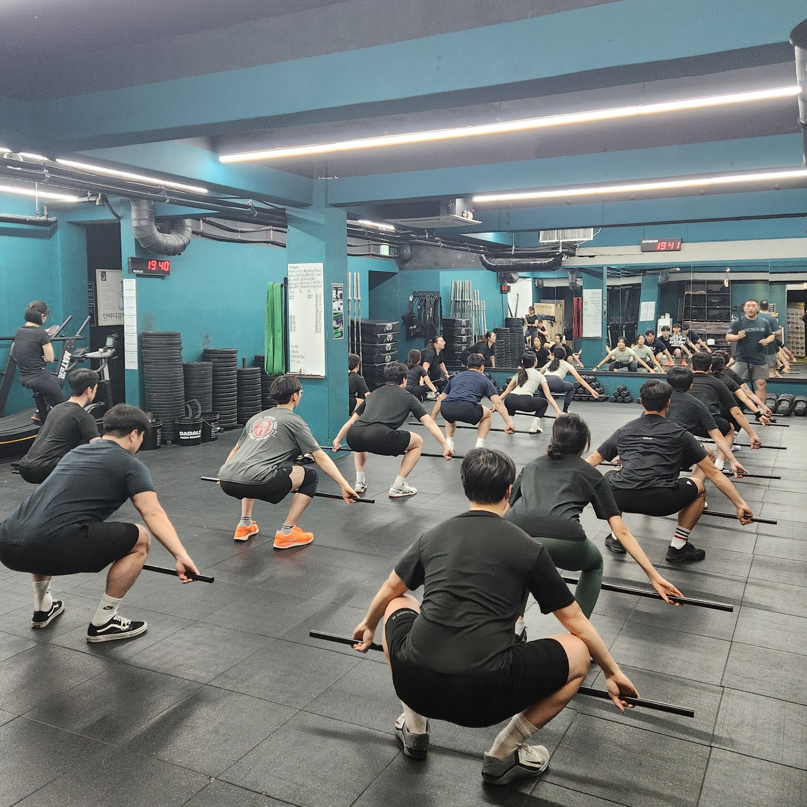 크로스핏 GK 일산 마두점 내부 또는 관련 모습