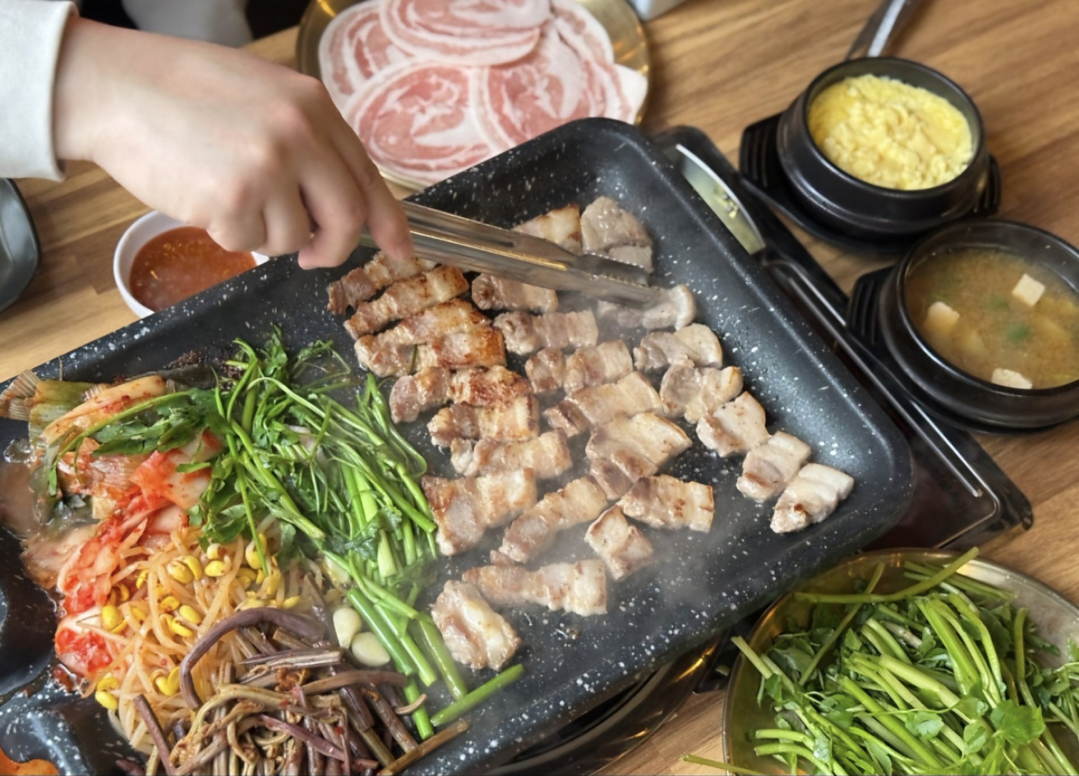 마포대파솥뚜껑삼겹