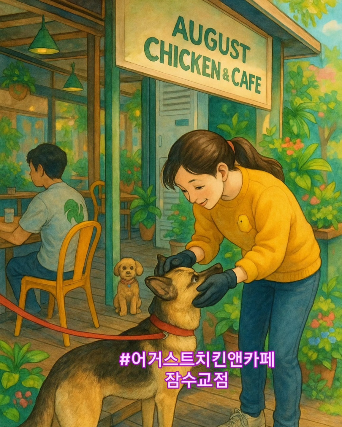 어거스트치킨앤카페 잠수교점
