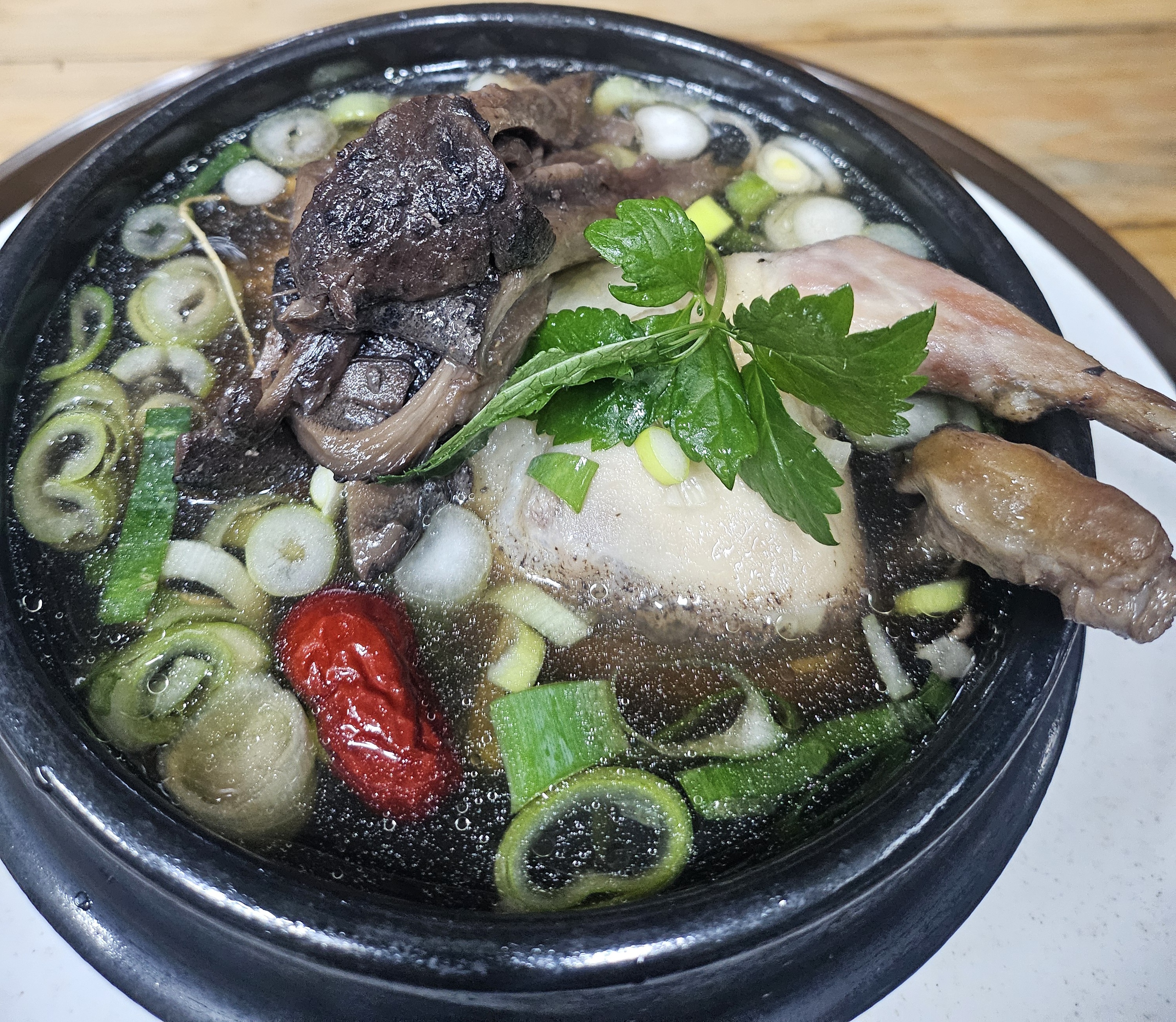자연능이백숙
