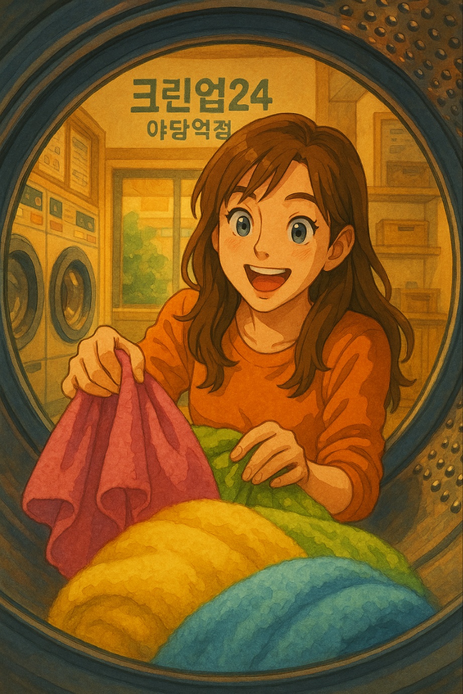 크린업24 셀프빨래방 야당역점