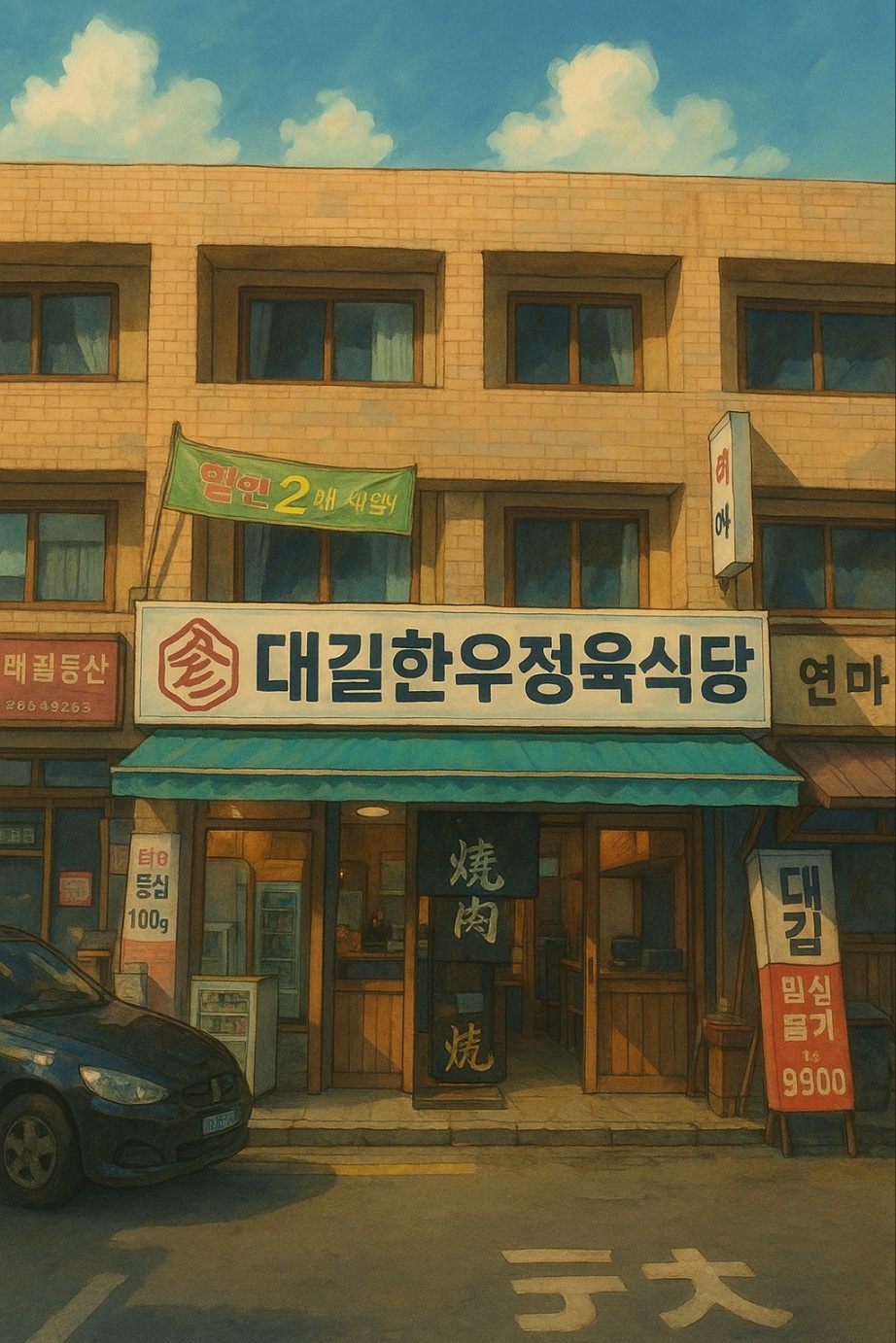 대길한우정육식당