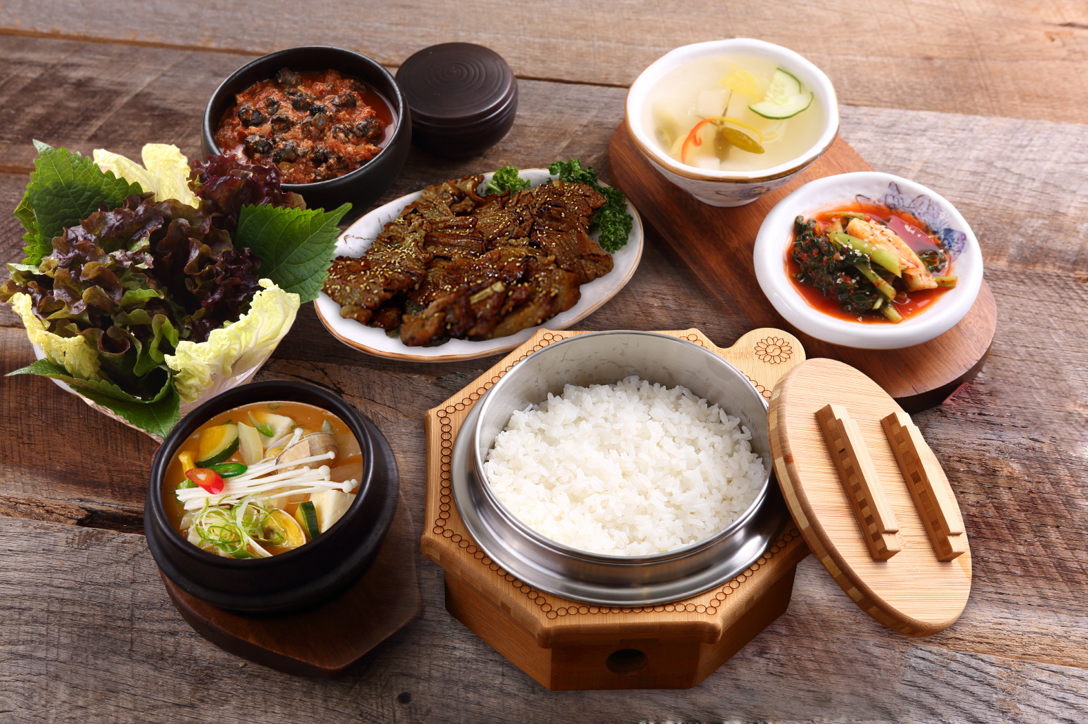 한옥마을 전주비빔밥 계산점