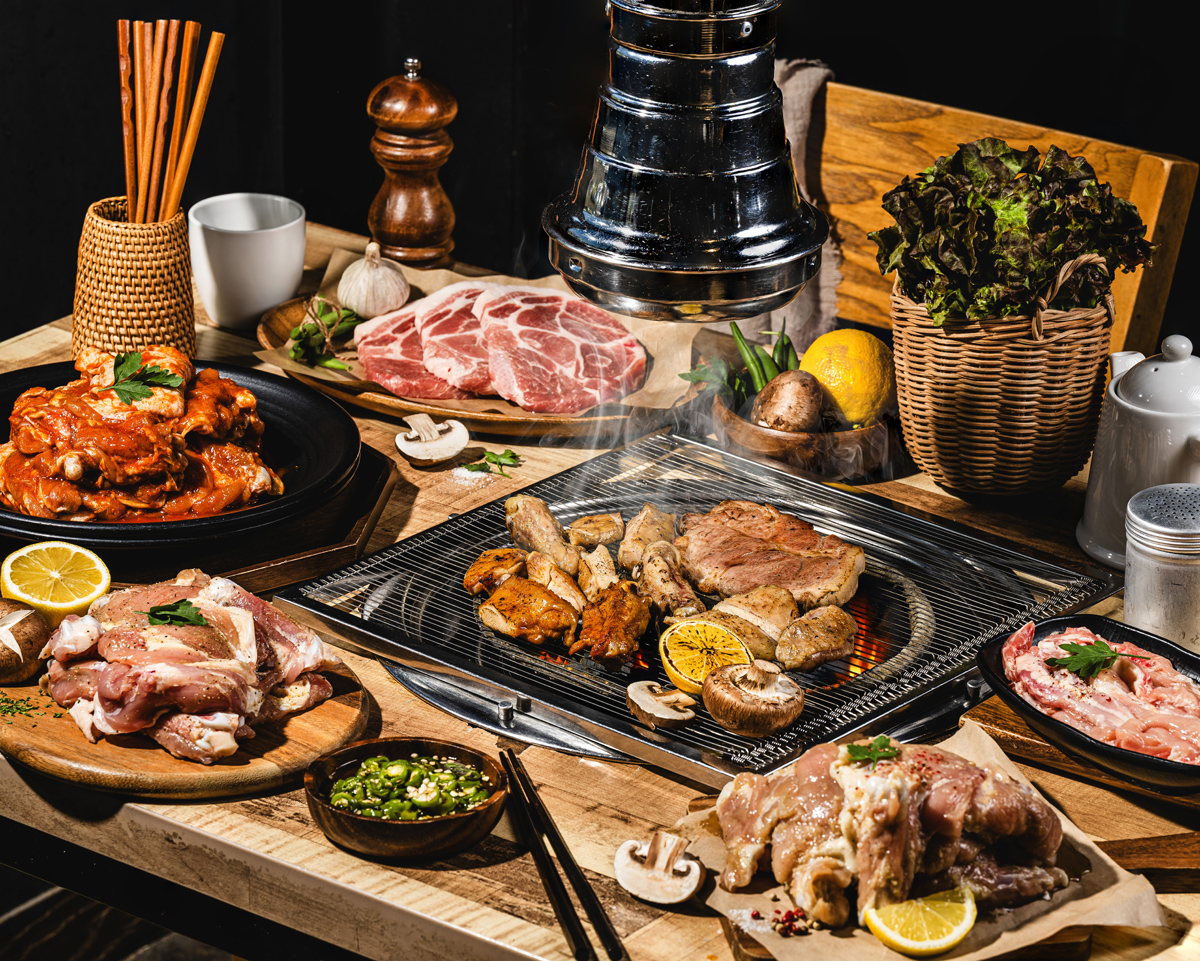 식사동 숯불닭갈비
