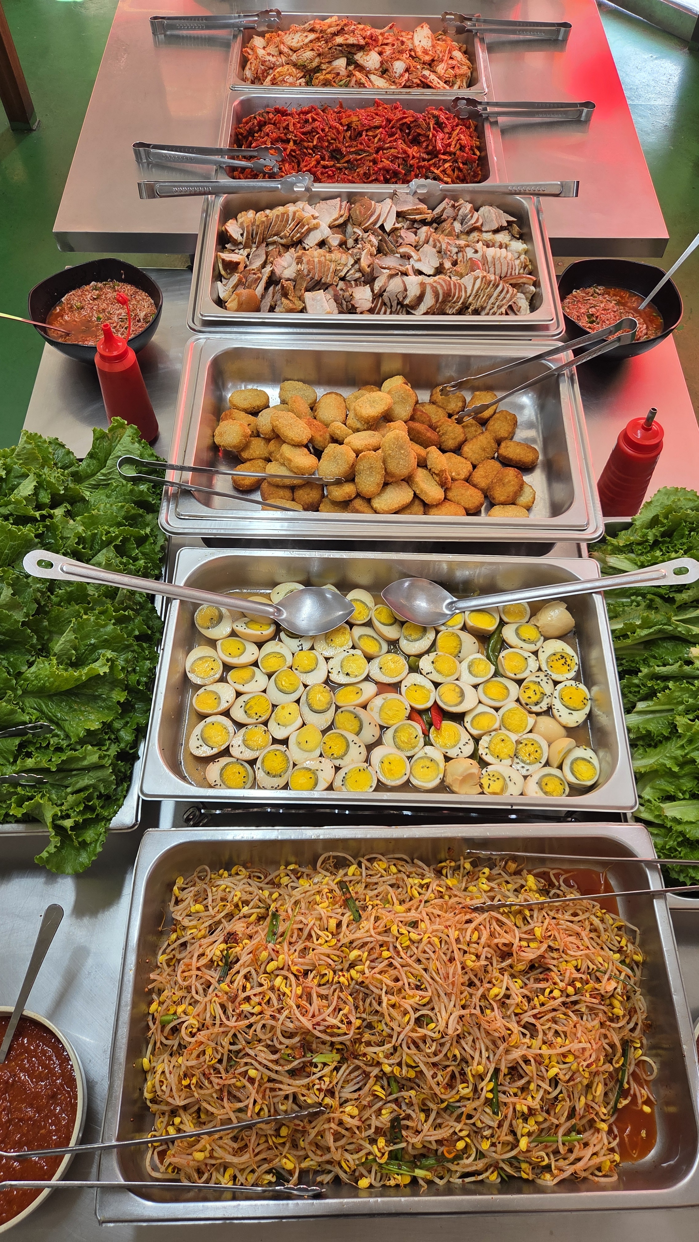 맛있는정원 한식뷔페 글로벌